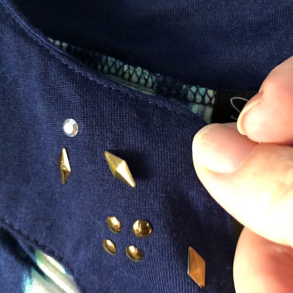 French Laundry Emblished Tank Top - Picture 5 of 9